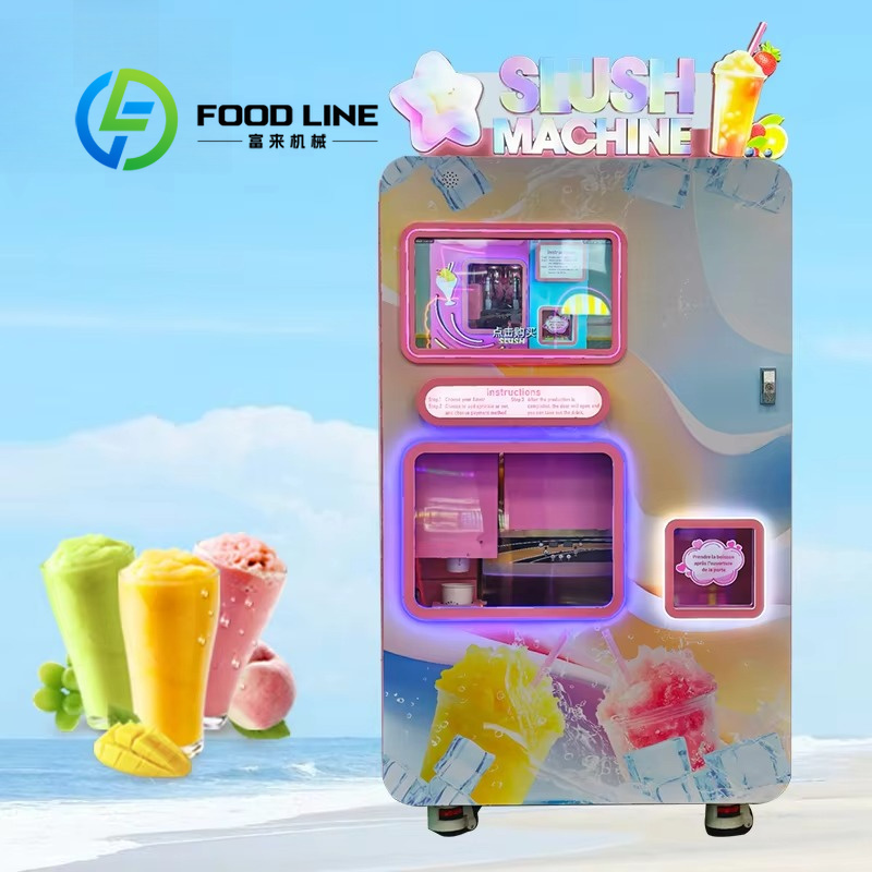 Slushie Machine Vending - ماكينة بيع السلاش القابلة للتعديل مع