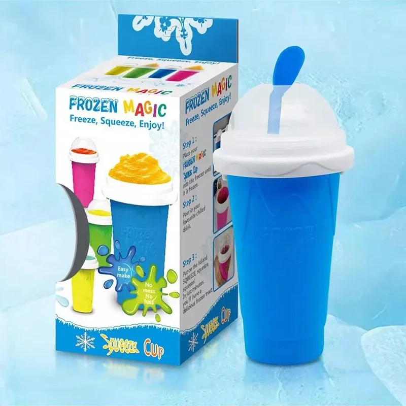 Slushie Machine Vending - كوب صانع السلاش سريع التجميد بسعة