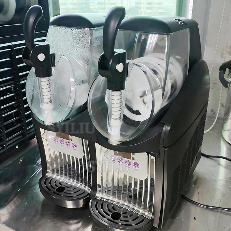 Slushie Machine Vending - ماكينة سلاش تجارية بسعة 1/2 جار،