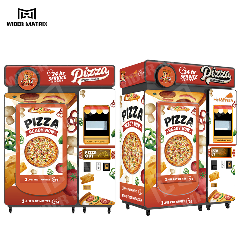 ماكينة بيع البيتزا الذكية المخ - مراجعة Commercial Vending Machine وسعره