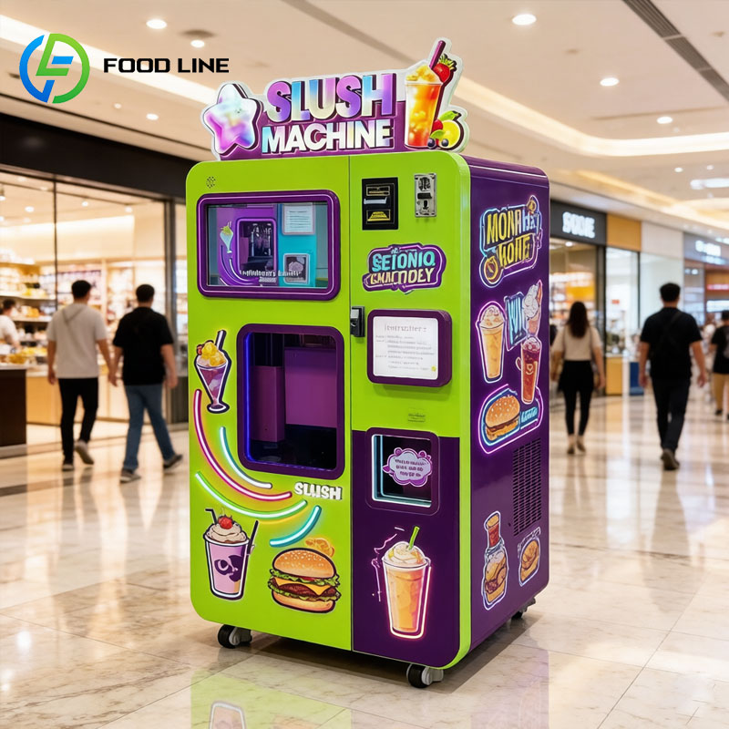 آلة صنع السلاش والمشروبات المج - مراجعة Slushie Machine Vending وسعره