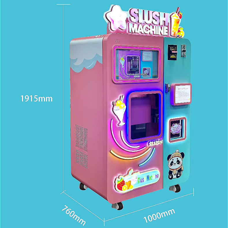 آلة صنع السلاش والمشروبات المج - مراجعة Slushie Machine Vending وسعره