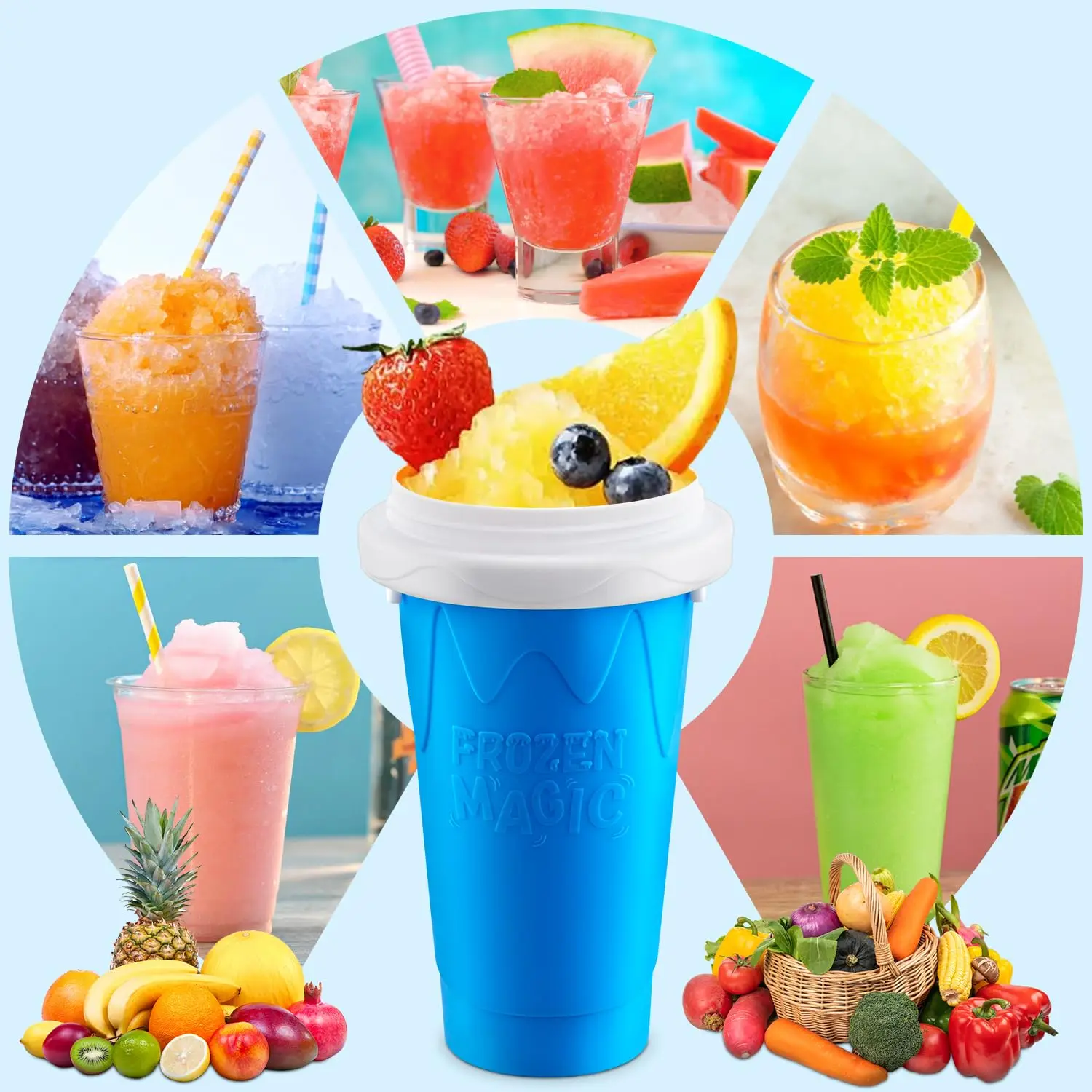 2024 الصيف ماجيك سلوشي صانع ضغ - مراجعة Slushie Machine Vending وسعره