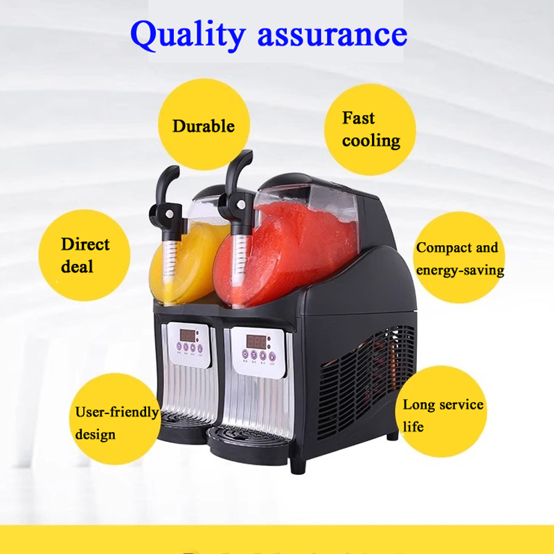 آلة السلاش، صانعة مشروبات السل - مراجعة Slushie Machine Vending وسعره