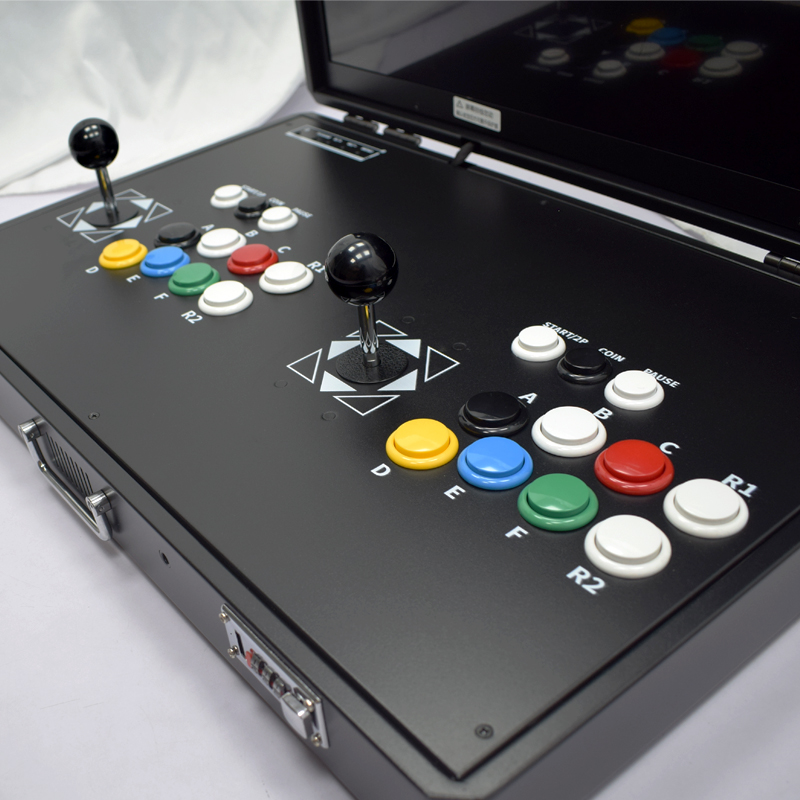 24 بوصة LCD باندورا BOX ZSH 23 - مراجعة Arcade Button Pcb وسعره